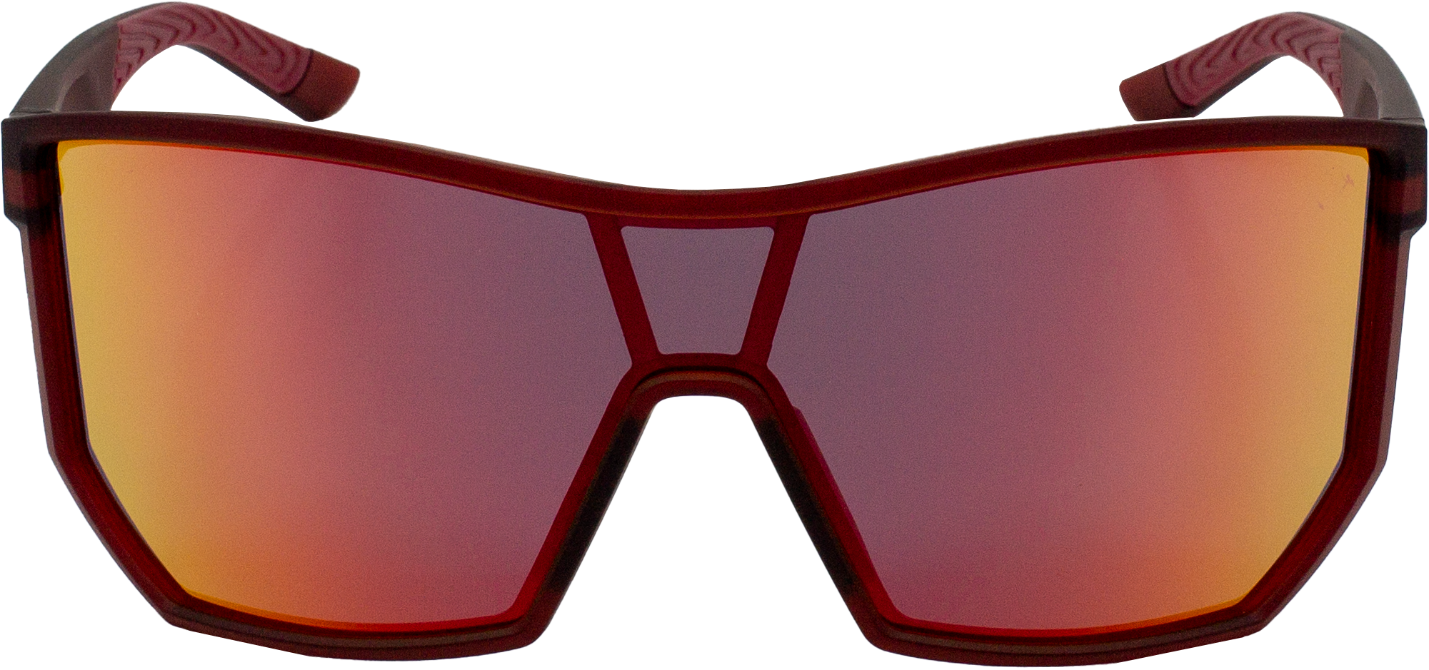 E3 Optics E4-M10 sunglasses with red frame and red mirror precise lens for sports and outdoor performance