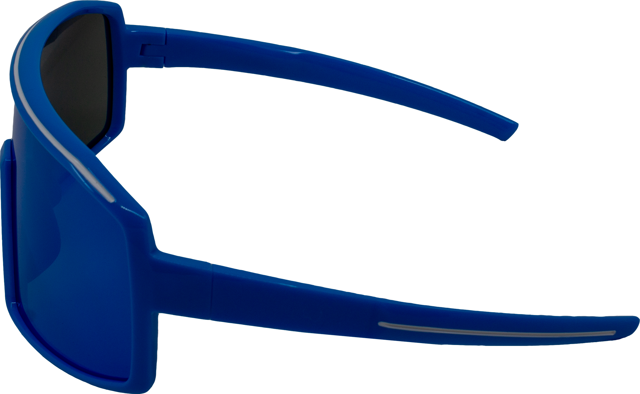 E3 Optics E11 precise lens sunglasses side profile – durable TR90 frame with impact resistance.
