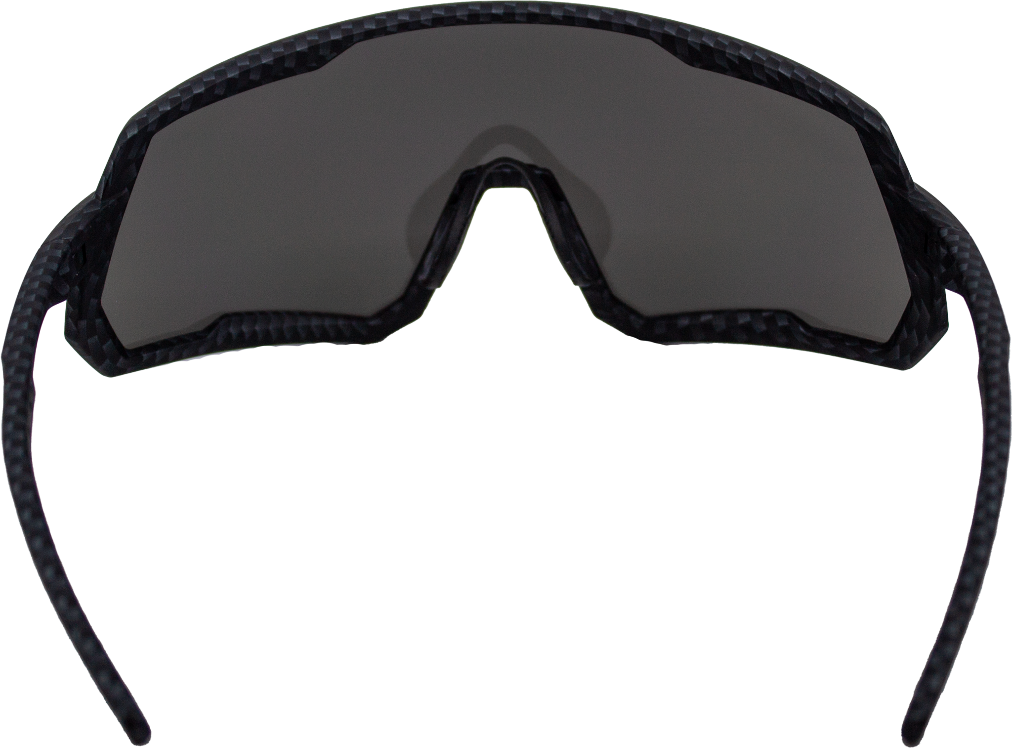 E3 Optics E6-T12 silver mirror, carbon frame sunglasses - performance eyewear for cycling, hiking, running, pickleball, and outdoor sports