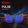 E3 Optics Pulse campaign video showcasing sunglasses, color options and outdoor activities.
